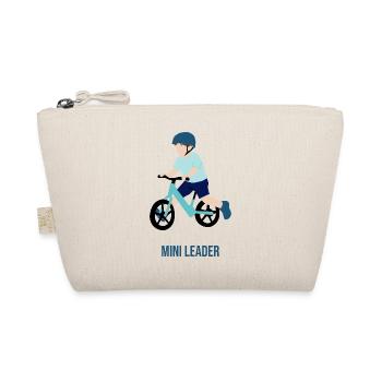 Kleiner Radfahrer - Bio-Täschchen - Natur - Vorne