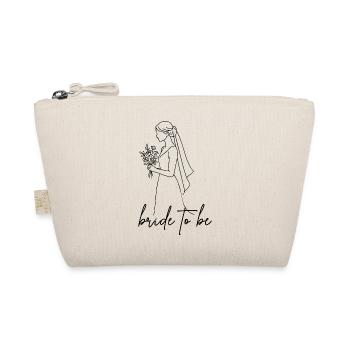 bride to be - Filigran - Bio-Täschchen - Natur - Vorne