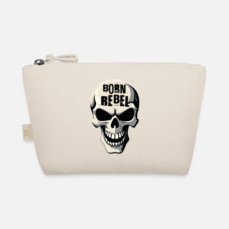 Skull by Helfspawn Organic Pouch