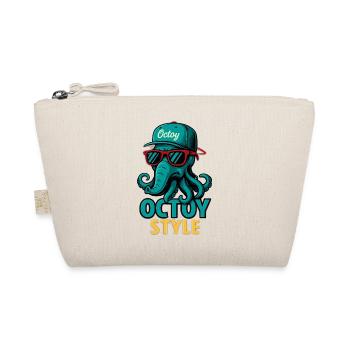 Octoy Style Octopus Retro Cap - Organic Pouch - nature - Front