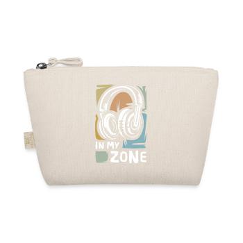 Icône de casque vintage - Logo de In My Zone Music - Trousse biologique - nature - Devant