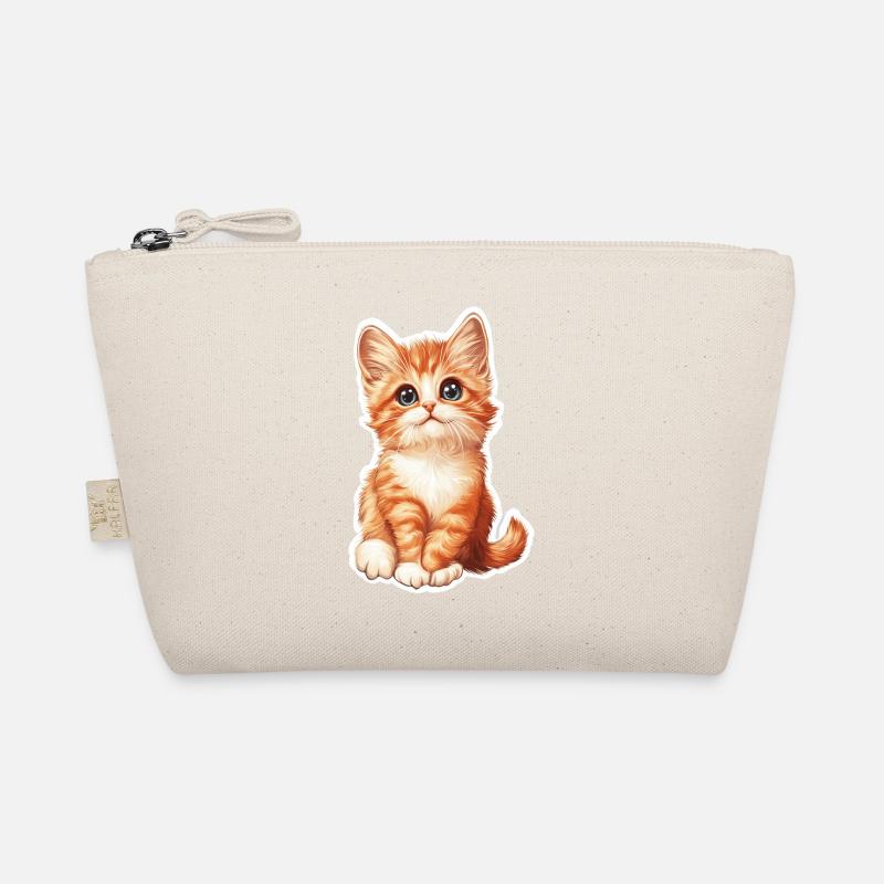 Süsse Katze Kätzchen Bio-Täschchen