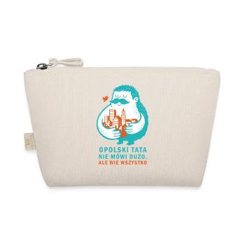 Opole dad – he is silent, but he knows everything - Organic Pouch - nature - Front