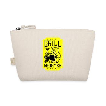 Grillmeister Ferkel Grillen - Bio-Täschchen - Natur - Vorne