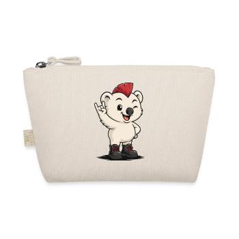 Punk Icebear - Organic Pouch - nature - Front