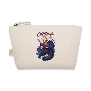 Sushi Jack Russell Terrier Drache Kimono Geschenk - Bio-Täschchen - Natur - Vorne