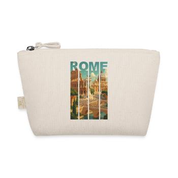 Skyline Shirt Rome - Organic Pouch - nature - Front