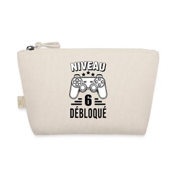 Niveau 6 Débloqué – Cadeau Anniversaire Gamer - Trousse biologique - nature - Devant