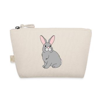 Charmant dessin animé lapin illustration - Trousse biologique - nature - Devant