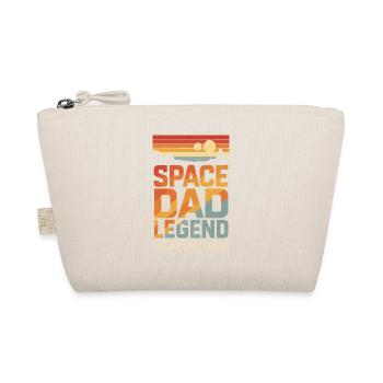 Dadalorian Papa – Space Dad Legend – Bester Vater - Bio-Täschchen - Natur - Vorne