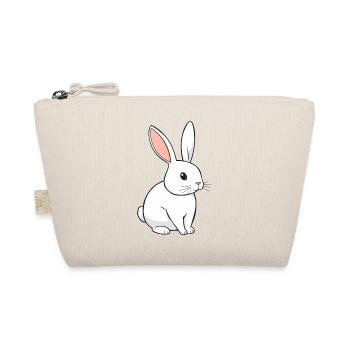 Lapin mignon en illustration minimaliste - Trousse biologique - nature - Devant