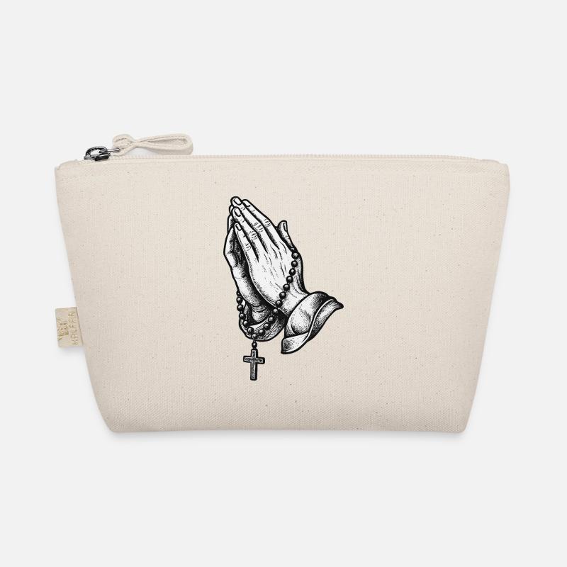 Praying hands Organic Pouch
