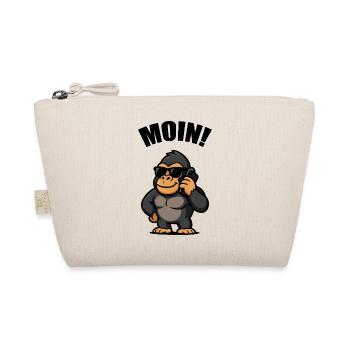 Gorilla Mobile Phone Moin - Organic Pouch - nature - Front