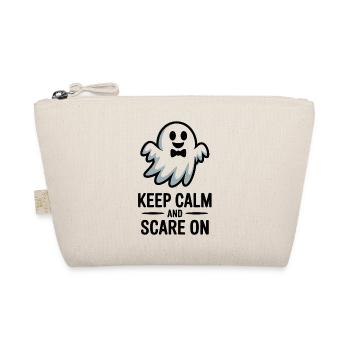 Keep Calm and Scare On - Organic Pouch - nature - Front