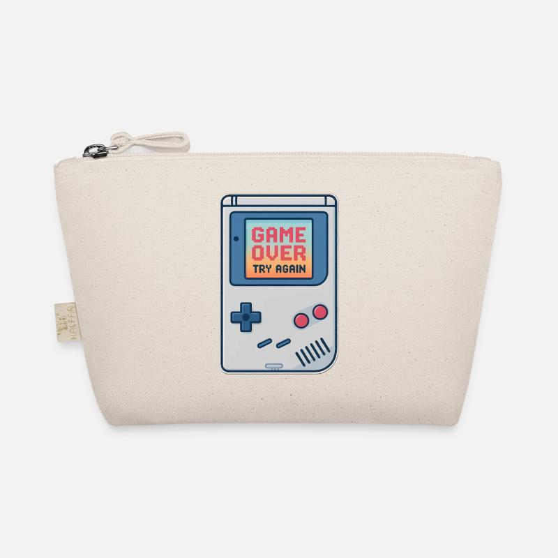 Retro Gaming Console Motiv Bio-Täschchen