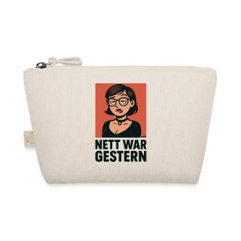 Nice Was Yesterday - Organic Pouch - nature - Front