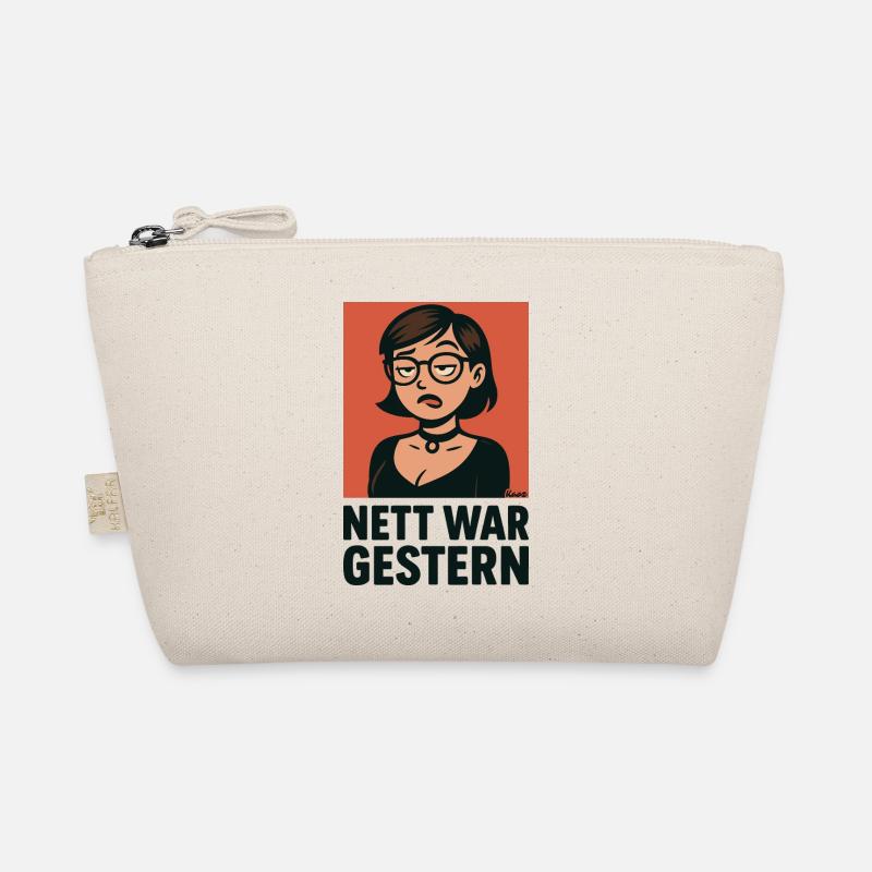 Nett War Gestern  Bio-Täschchen