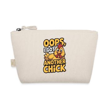 Oops I Got Another Chicken | Funny Farming Pun - Organic Pouch - nature - Front