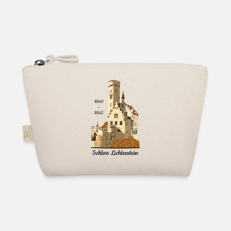Lichtenstein Castle, hand-drawn. Organic Pouch