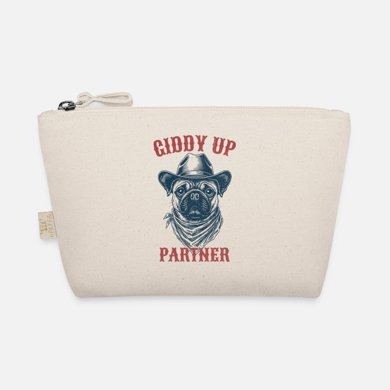 Giddy Up Partner - Mops Bio-Täschchen
