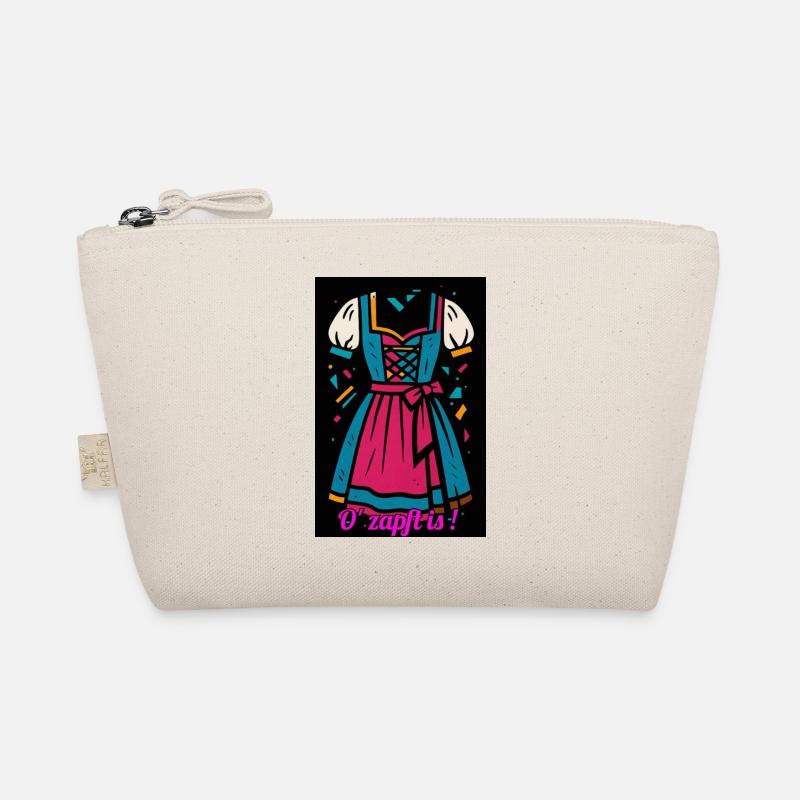 Traditionelles Dirndl mit moderner Farbpalette Bio-Täschchen