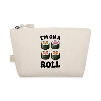 Sushi Rolle Lustiges Zitat - Bio-Täschchen - Natur - Vorne