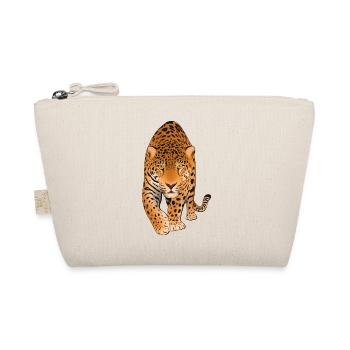 Leopard Raubkatze - Bio-Täschchen - Natur - Vorne