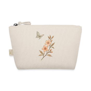 Aquarelle Fleur Branche Papillon - Trousse biologique - nature - Devant