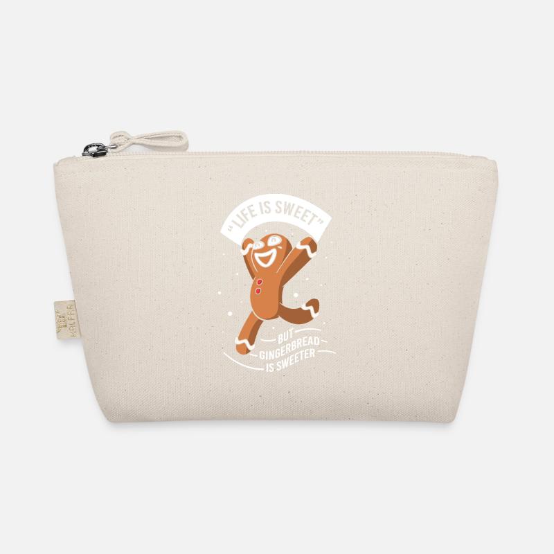 Gingerbread Christmas Gingerbread Man Gingerbread Organic Pouch