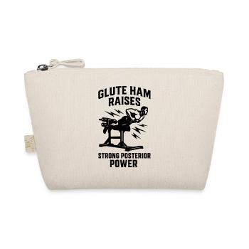 Glute Ham Raise Fitness Gym Posterior Chain - Organic Pouch - nature - Front