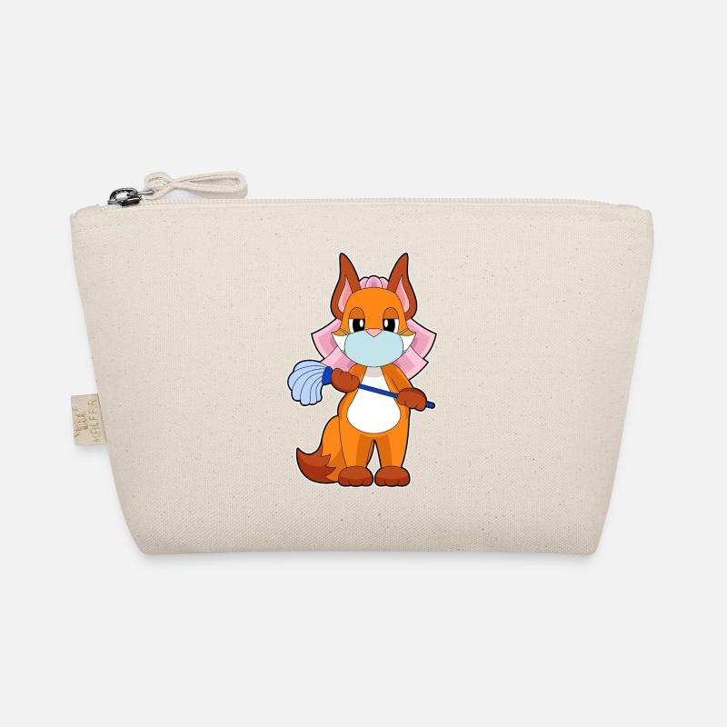 Fox Bridal Veil Wedding Organic Pouch