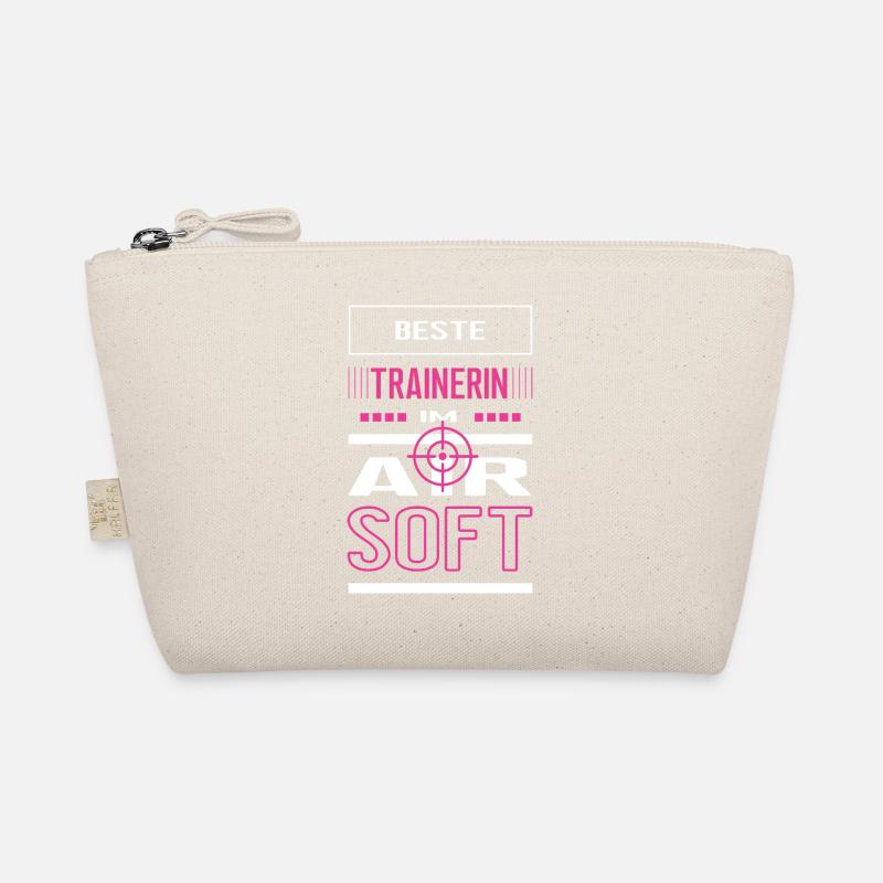 Beste Airsoft Trainerin Airsofttrainerin Spiel Bio-Täschchen