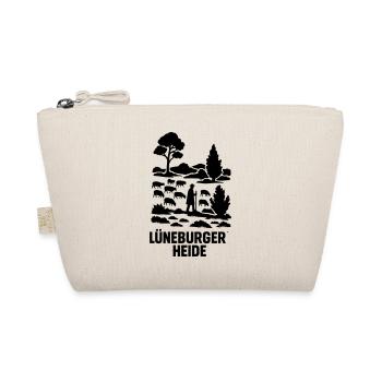 Lüneburger Heide Schäfer Heidschnucken Idylle - Bio-Täschchen - Natur - Vorne