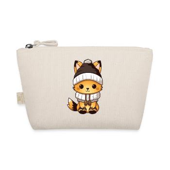 Renard Hiver Animal Bébé Bande Dessinée - Trousse biologique - nature - Devant