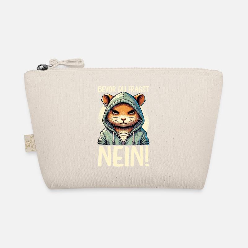 Bevor Du Fragst Nein Hamster Schlechte Laune Bio-Täschchen