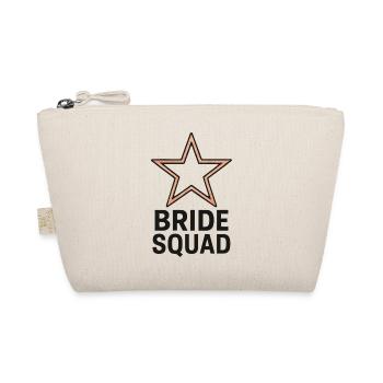 BRRIDE SQUAD - Brautteam - Junggesellenabschied - Bio-Täschchen - Natur - Vorne