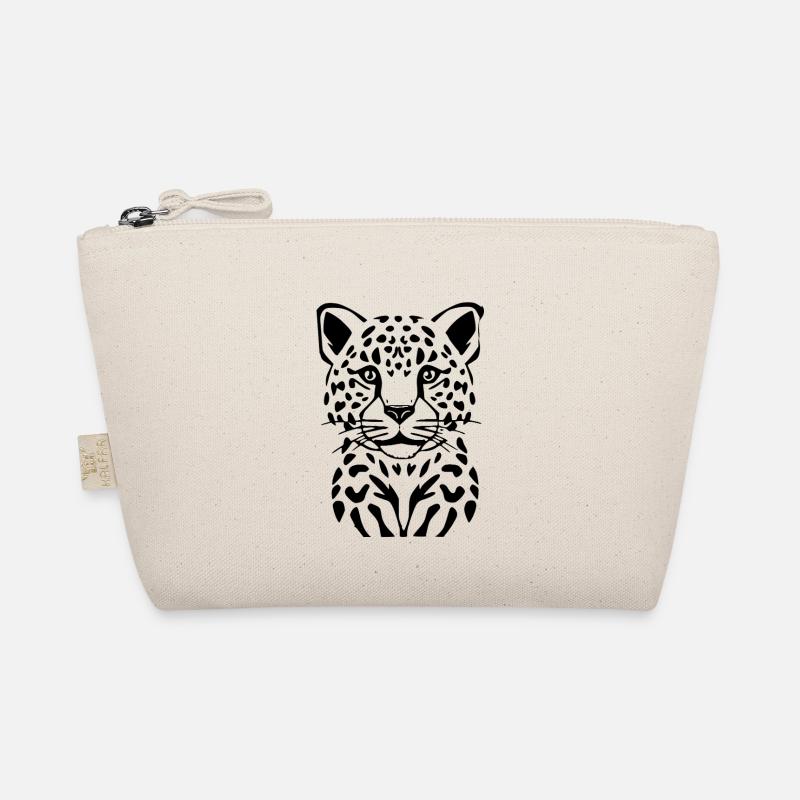 Leopard Black Black Leopard Organic Pouch
