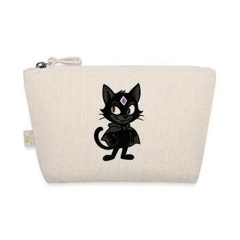 Bad Kitty Vibes - Bio-Täschchen - Natur - Vorne