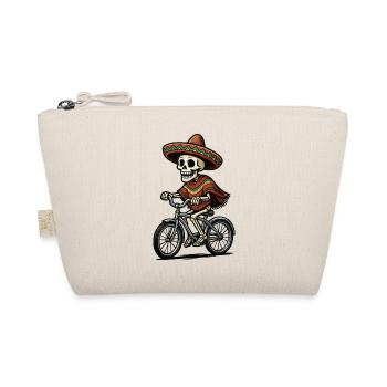 Squelette à vélo en sombrero - Trousse biologique - nature - Devant
