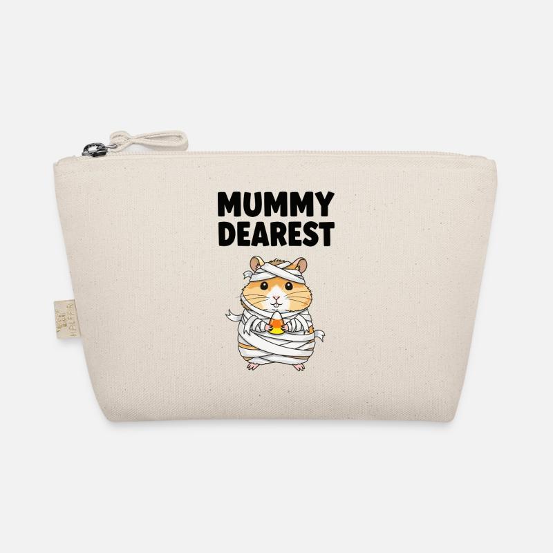 Mummy Dearest Hamster with Candy Corn Organic Pouch