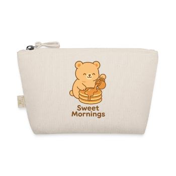 Sweet Mornings Bear Pour - Bio-Täschchen - Natur - Vorne