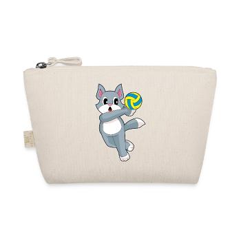 Chat Joueur de Volley-ball Volley-ball Sport - Trousse biologique - nature - Devant