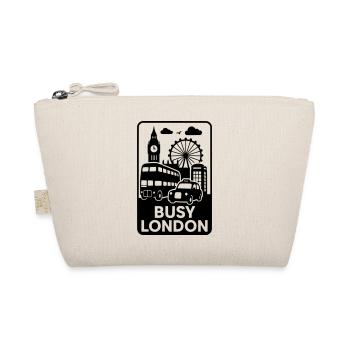 Busy London - Organic Pouch - nature - Front