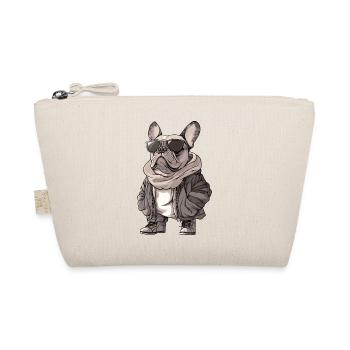 Buldog Français Chien Cool Hiver - Trousse biologique - nature - Devant