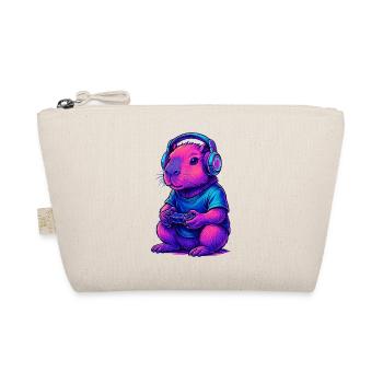 Capybara Gaming Gamer Gaming Gaming Video Games - Organic Pouch - nature - Front
