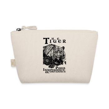 DER TIGER - Bio-Täschchen - Natur - Vorne