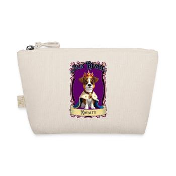 Royal Jack Russell Crowned Portrait - Organic Pouch - nature - Front