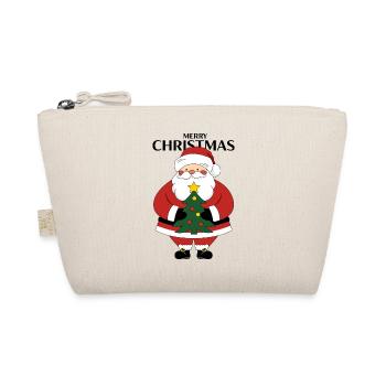 Santa Claus and a positive mood - Organic Pouch - nature - Front