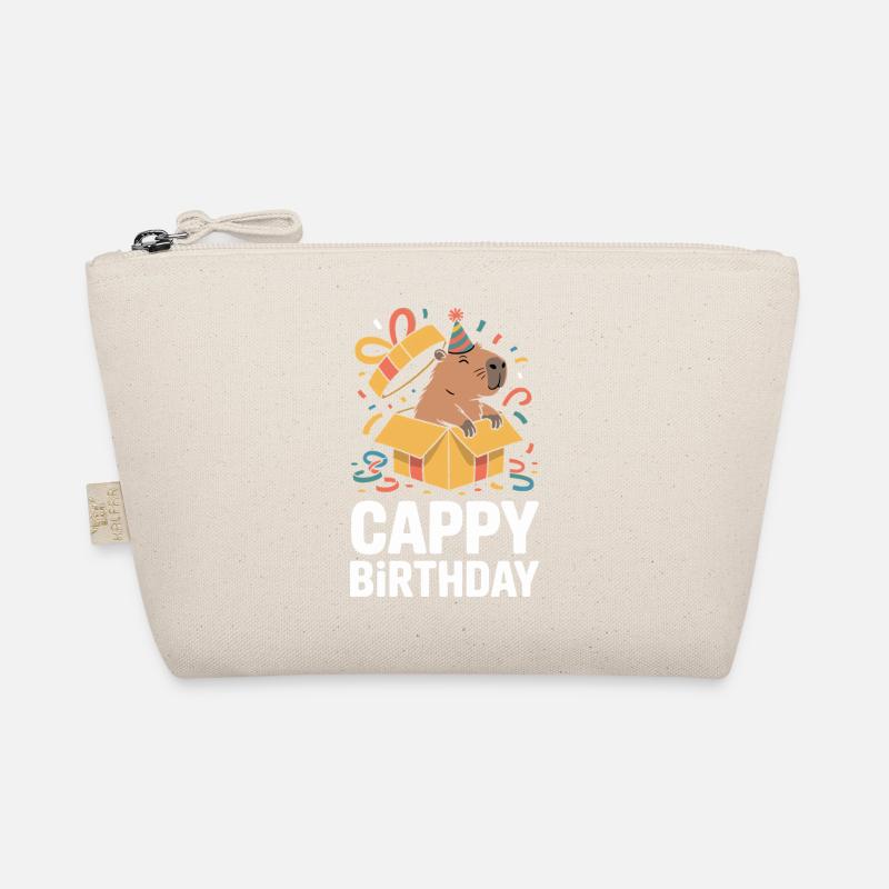Capybara Anniversaire Cappy Anniversaire Drôle de capy Trousse biologique