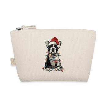 Noël du bouledogue français - Trousse biologique - nature - Devant